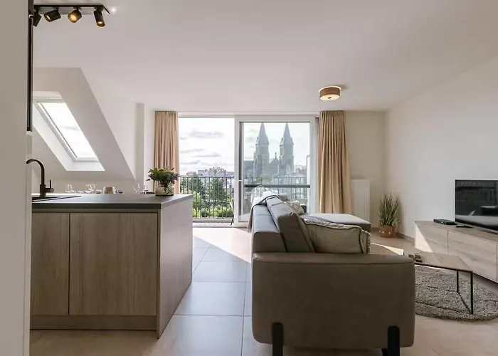 Ruime, Luxe Duplex Penthouse Met 3 Slaapkamer Апартаменти